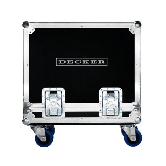 DECKER Hummingbird ATA Roadcase Black + Silver