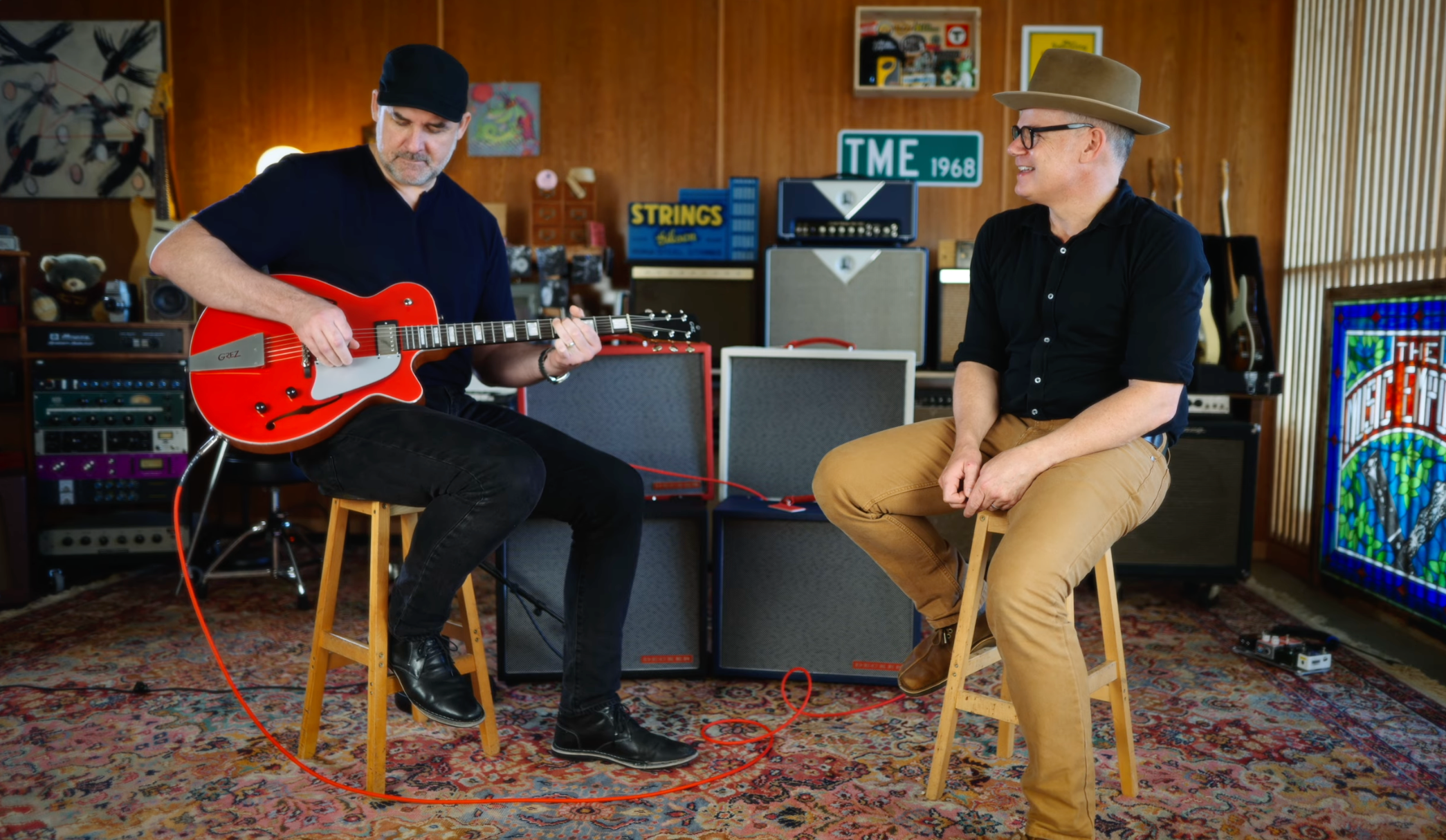 Load video: Eliot from The Music Emporium in Boston, MA interviews Colin from Decker Amp Co